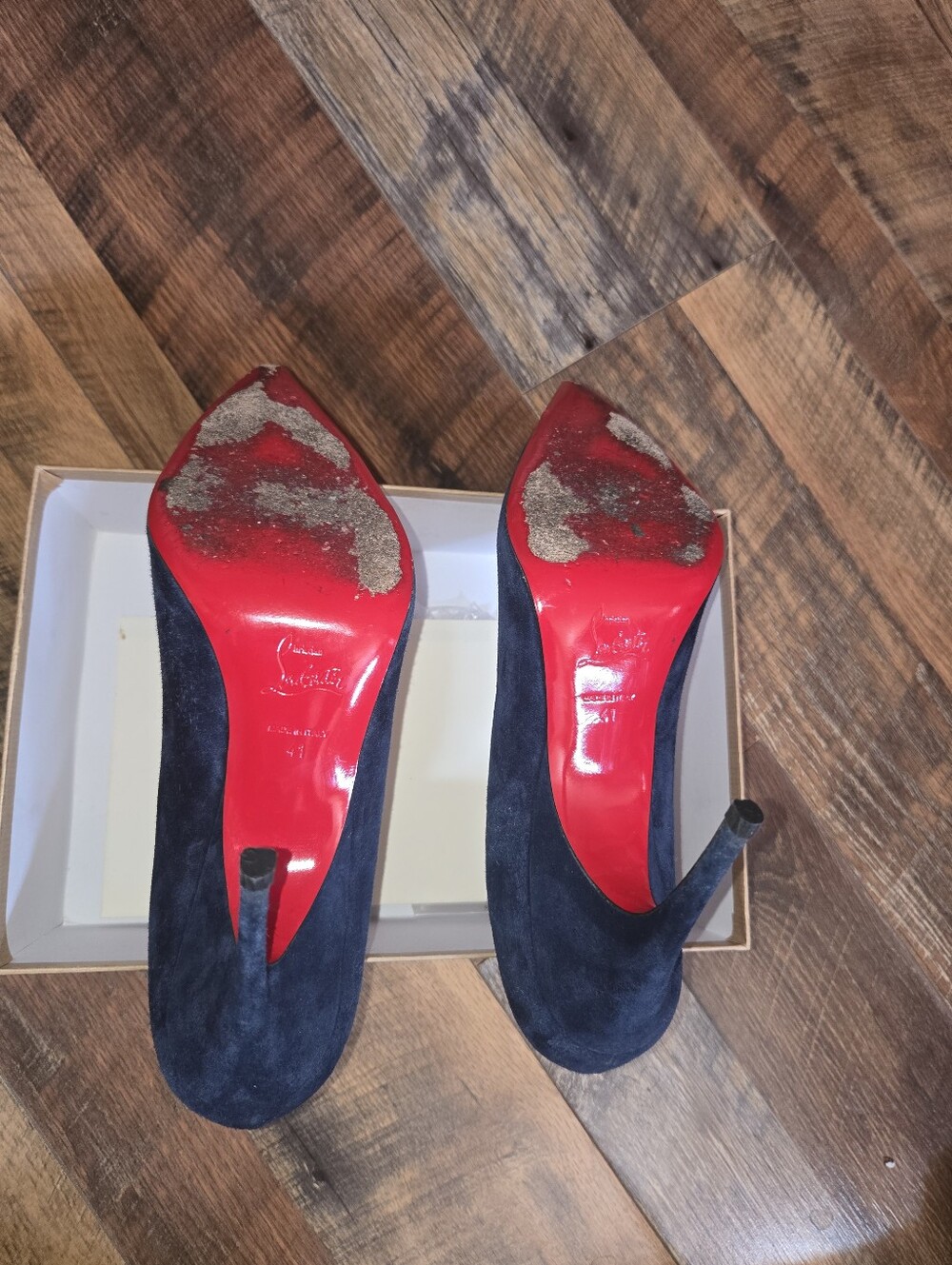 Christian Louboutin Alminette 100 Size EU 41 - Picture 4 of 9